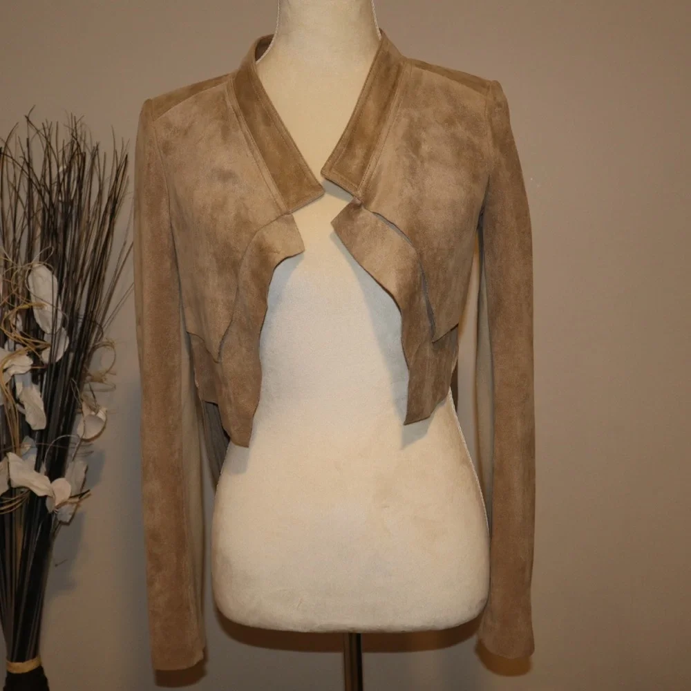 BCBG Norton Suede Jacket - Picture 1 of 3